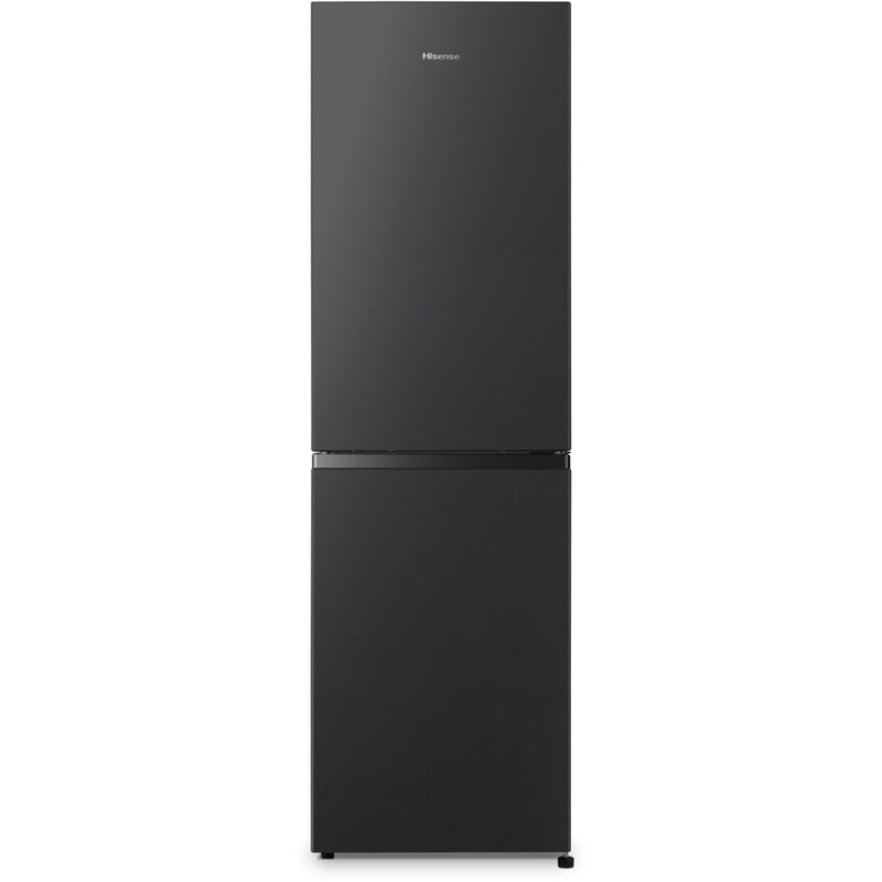 Hisense RB327N4BBE Frost Free Freestanding Fridge Freezer Black