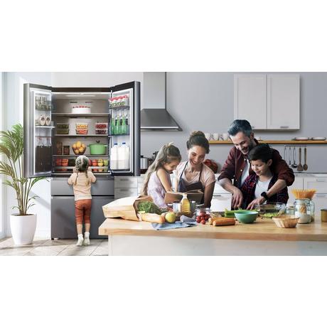 Hisense RF749N4SWSE American Fridge Freezer Stainless Steel CLEARANCE