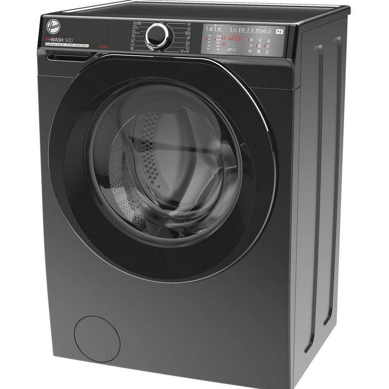 Hoover HWB411AMBCR 11kg 1300 Spin H-WASH 500 Freestanding Front Load Washing Machine Graphite