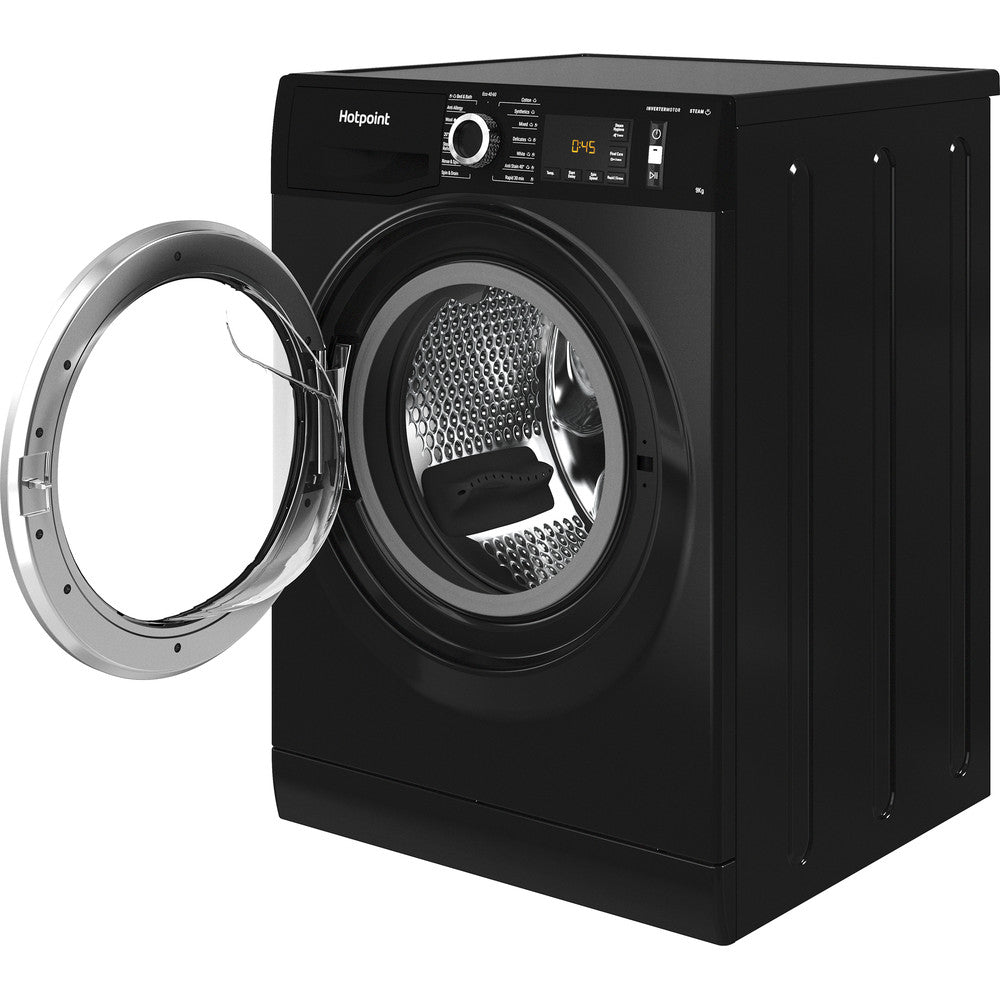 Hotpoint NM11948BCAUK 9kg 1400 Spin Washing Machine Black