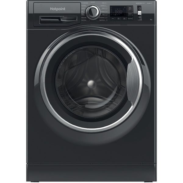 Hotpoint NM11948BCAUK 9kg 1400 Spin Washing Machine Black