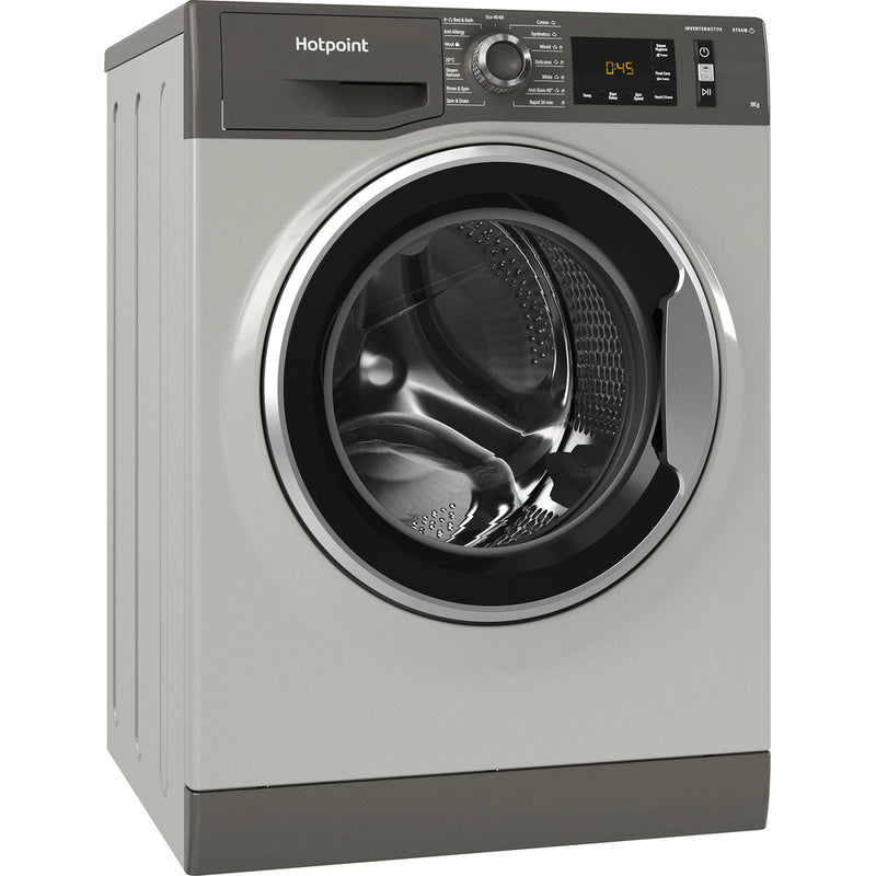 Hotpoint NM11948GCAUK 9kg 1400 Spin Washing Machine Graphite