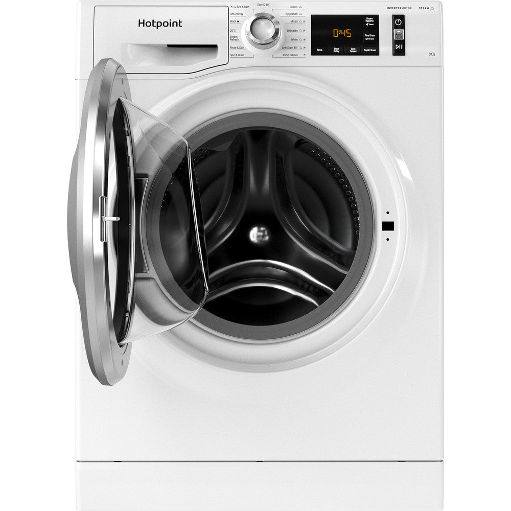 Hotpoint NM11948WCAUK 9kg 1400 Spin Washing Machine White