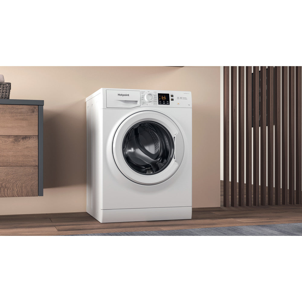 Hotpoint NSWF846WUK 8kg 1400 Spin Washing Machine White