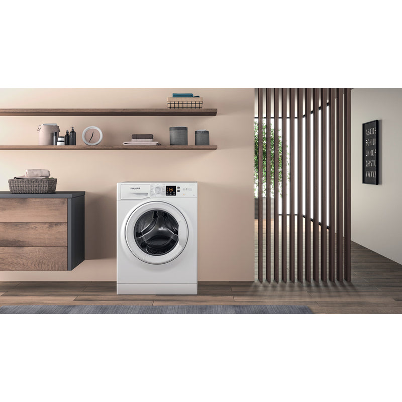 Hotpoint NSWF846WUK 8kg 1400 Spin Washing Machine White