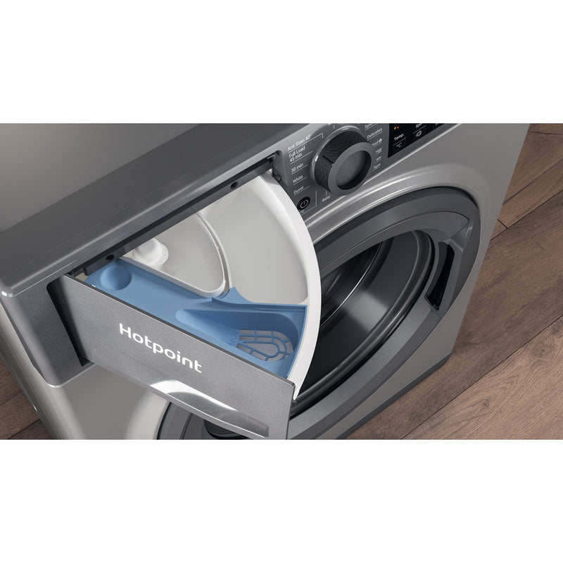 Hotpoint NSWF946GGUK 9Kg 1400 Spin Washing Machine Graphite