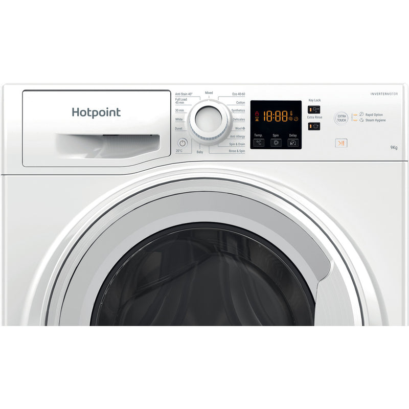 Hotpoint NSWF946WUK 9kg 1400 Spin Washing Machine White