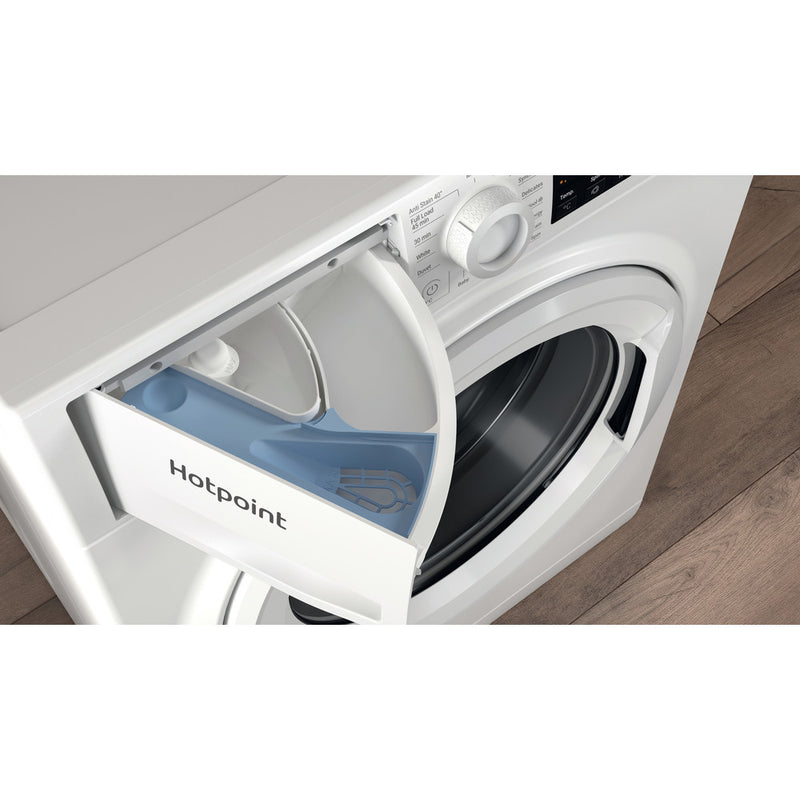 Hotpoint NSWM1046WUK 10kg 1400 Spin Washing Machine White