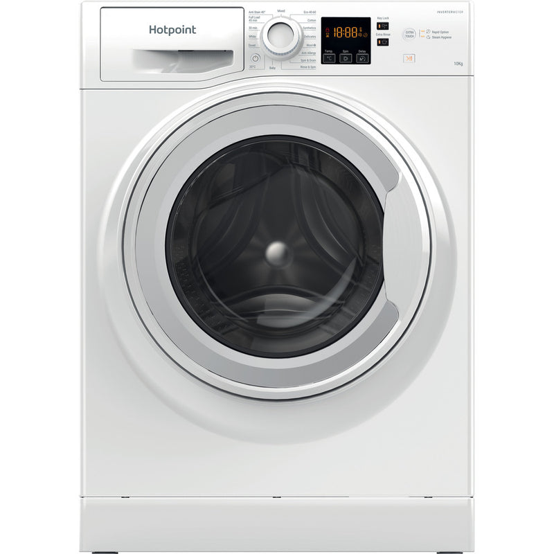 Hotpoint NSWM1046WUK 10kg 1400 Spin Washing Machine White