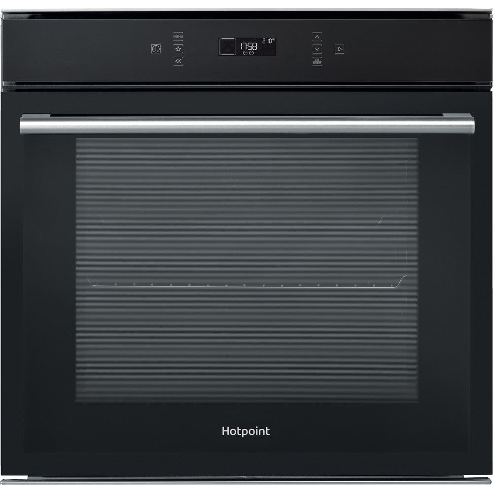 Hotpoint SI6871SPBL Self Cleaning Built in Electric Single Oven Black