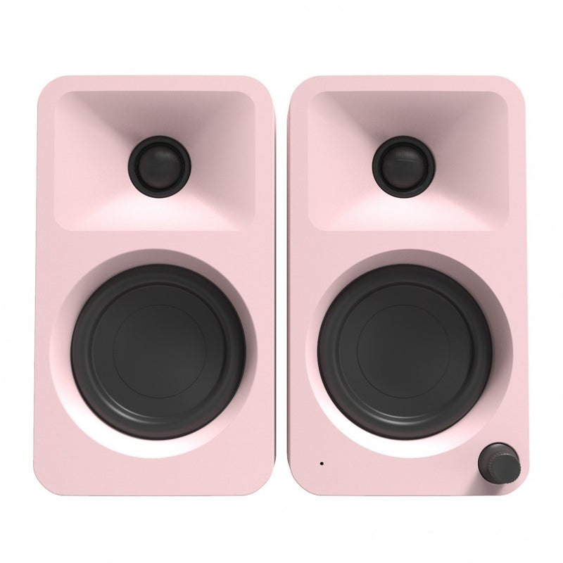 Kanto Ora Powered Reference Desktop Speakers with Bluetooth Matte Pink