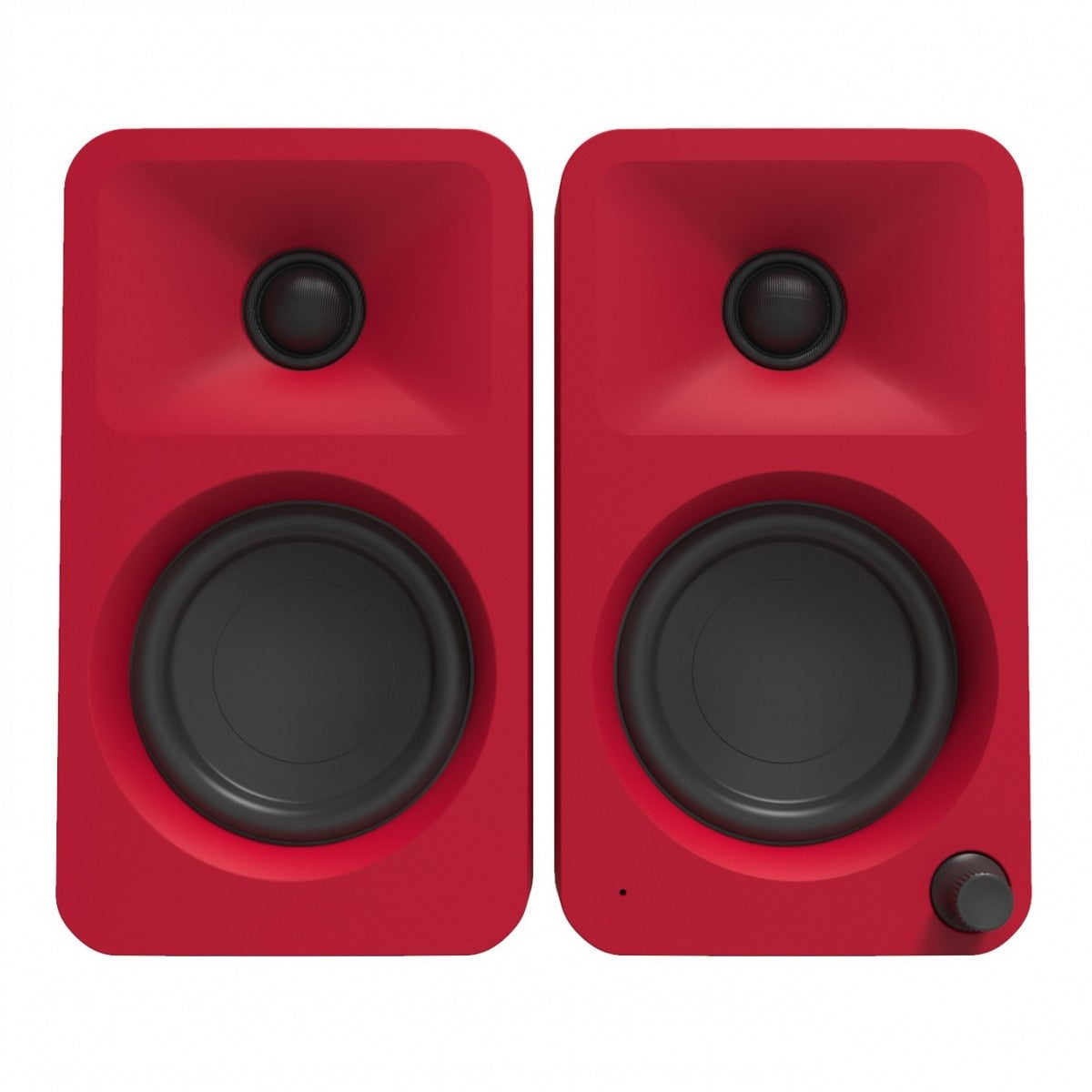 Kanto Ora Powered Reference Desktop Speakers With Bluetooth Red