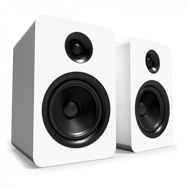 Kanto YU Passive 5.25 inch Bookshelf Speakers Matte White Ex-Display Clearance