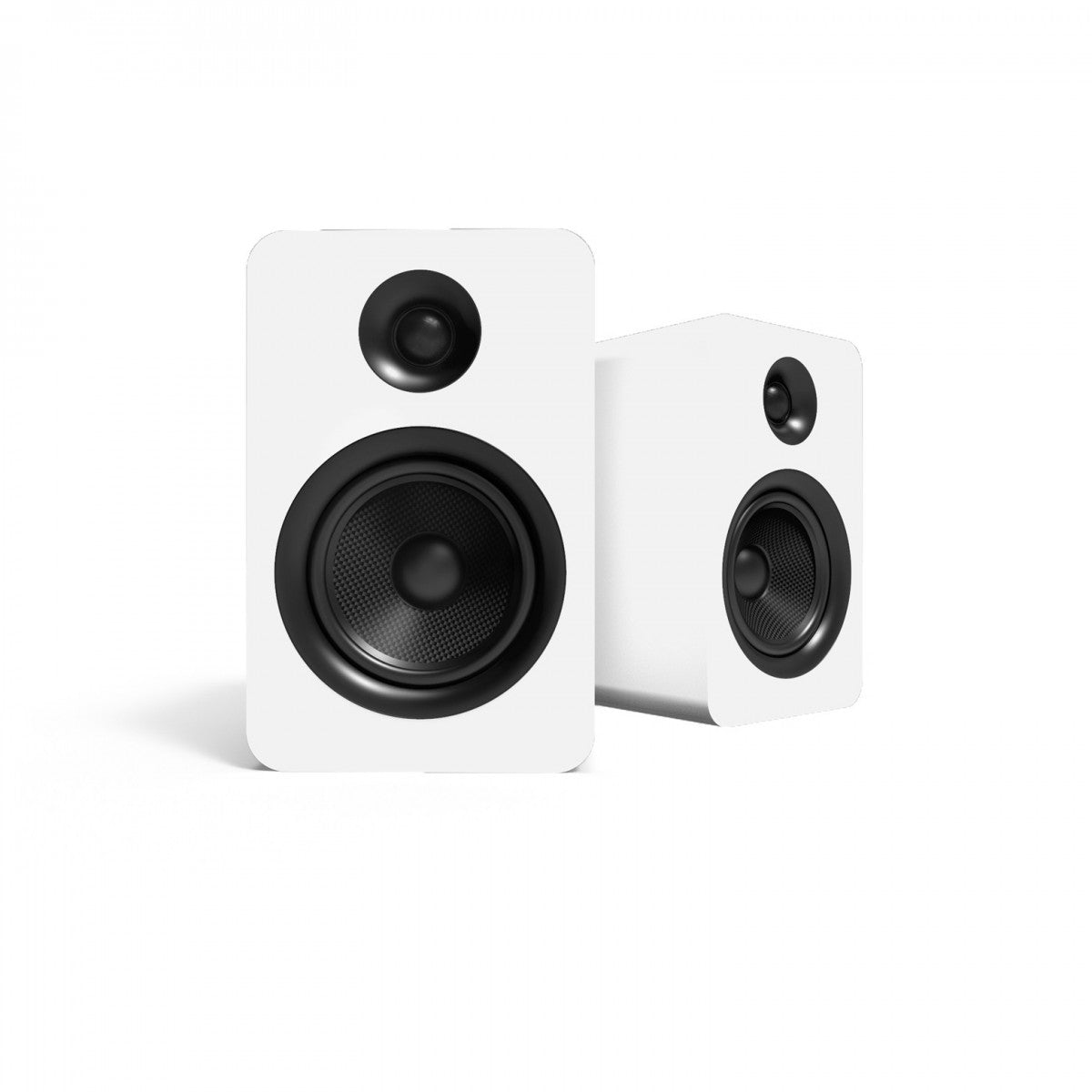 Kanto YU Passive 5.25 inch Bookshelf Speakers Matte White Ex-Display Clearance