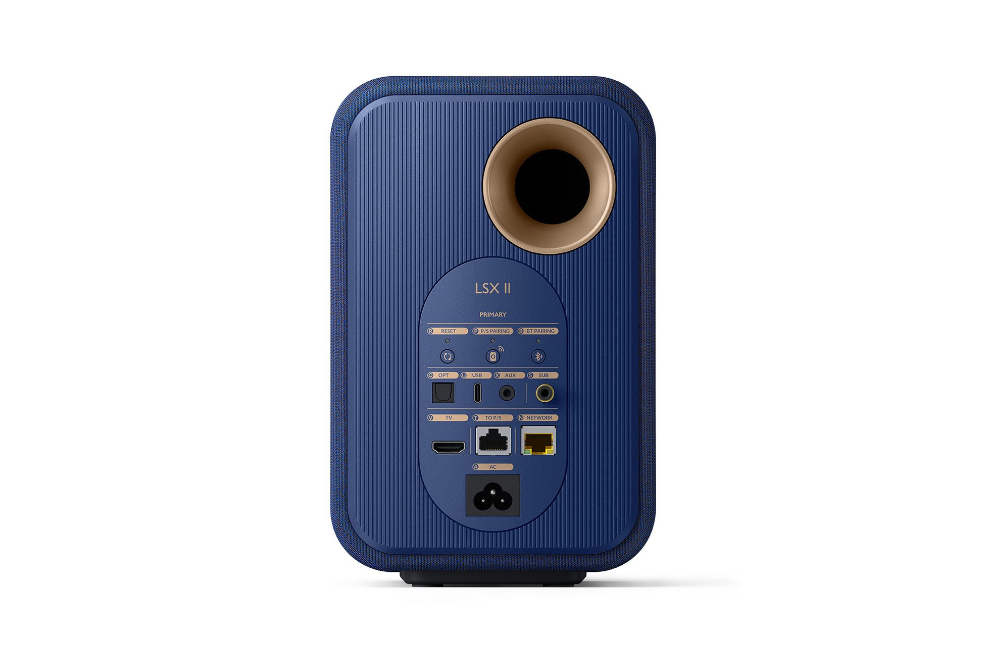 KEF LSX II Wireless Hi-Fi Speakers Pair Cobalt Blue