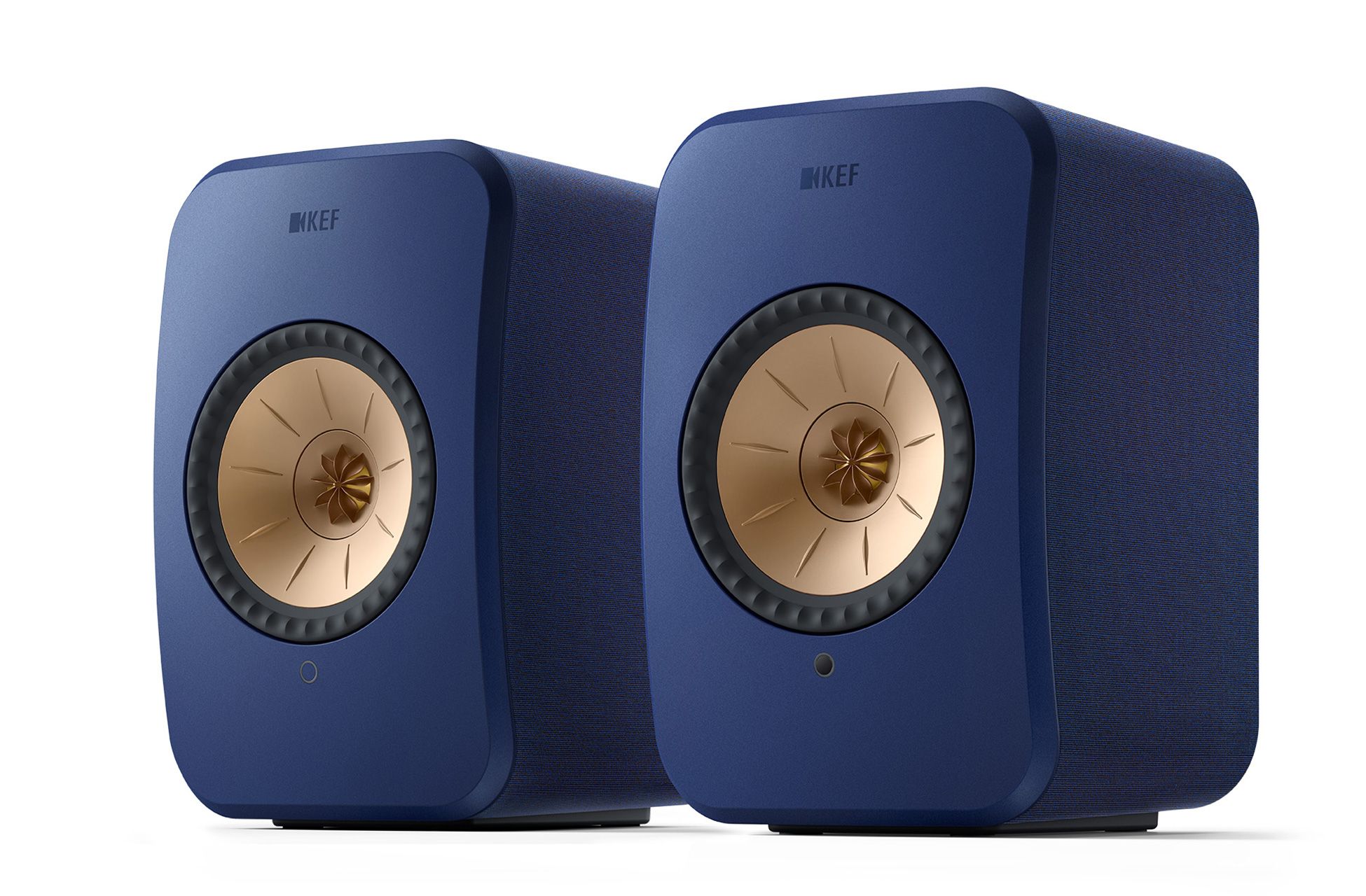 KEF LSX II Wireless Hi-Fi Speakers Pair Cobalt Blue