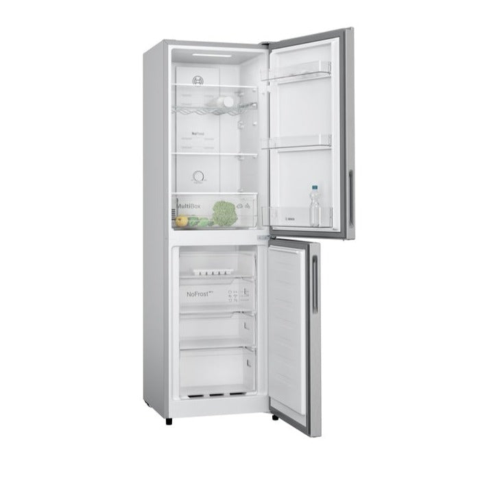 Bosch KGN27NLEAG Series 2 Frost Free Fridge Freezer Silver