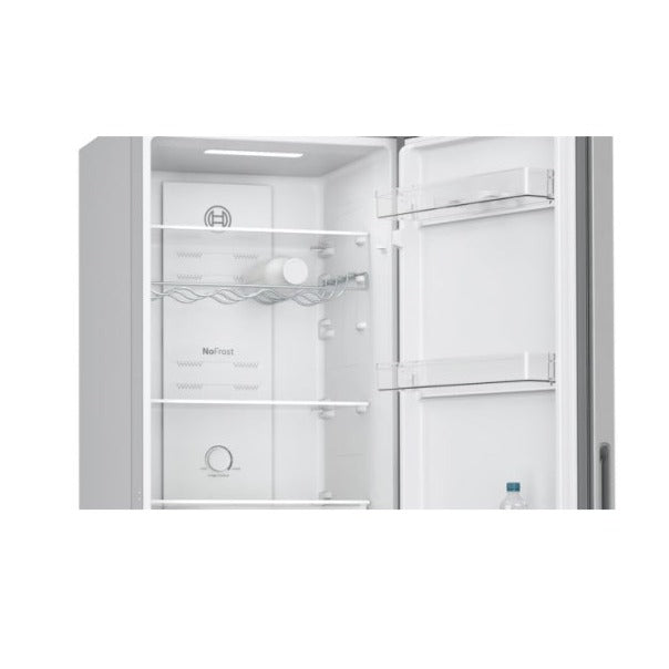 Bosch KGN27NLEAG Series 2 Frost Free Fridge Freezer Silver