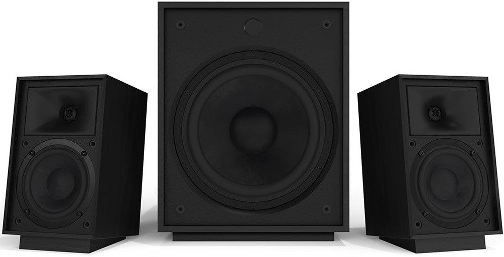 Klipsch Heritage ProMedia 2.1 Bluetooth Speaker System Black