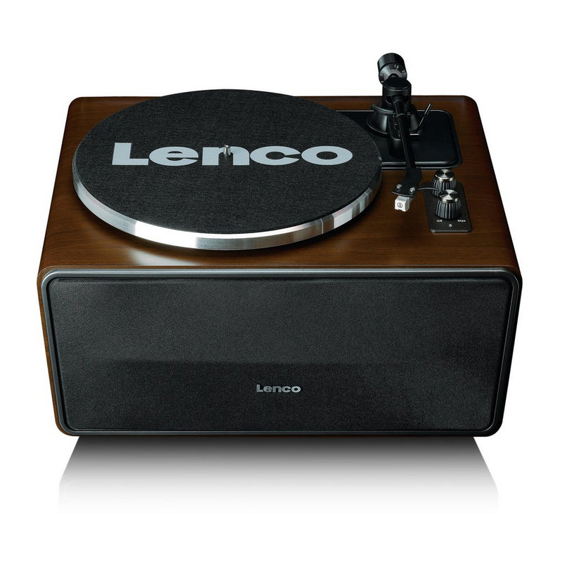 Lenco LS-470WA Belt Drive Bluetooth Turntable with Built In Speaker Walnut