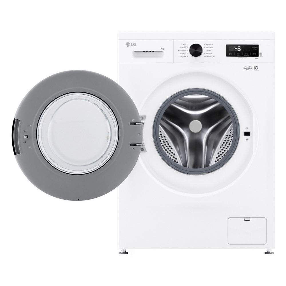 LG F4X1009NWK X10 Series Direct Drive WiFi-enabled 9 kg 1400 Spin Washing Machine White