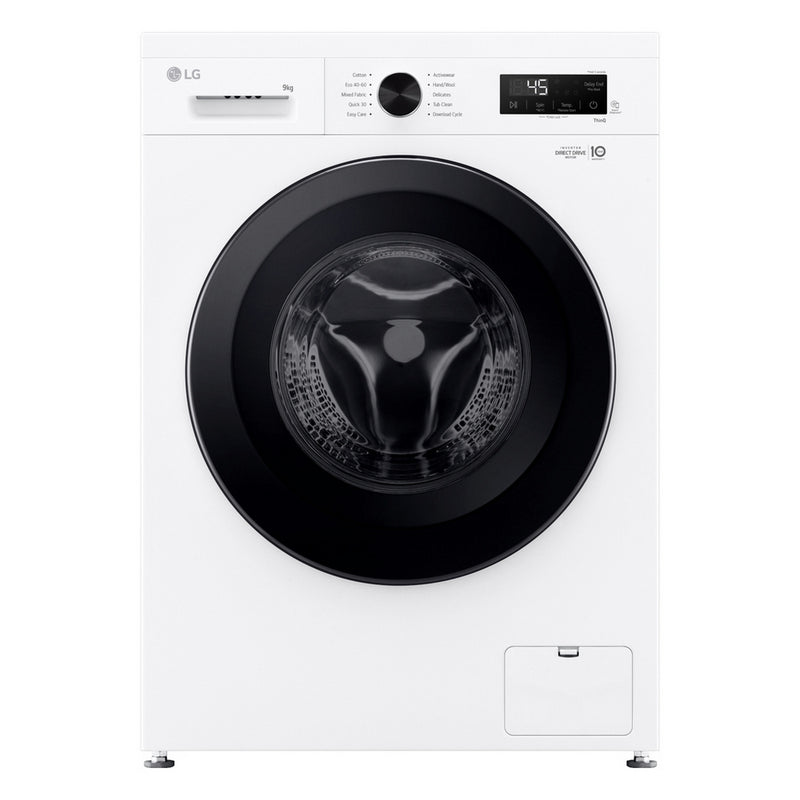 LG F4X1009NWK X10 Series Direct Drive WiFi-enabled 9 kg 1400 Spin Washing Machine White