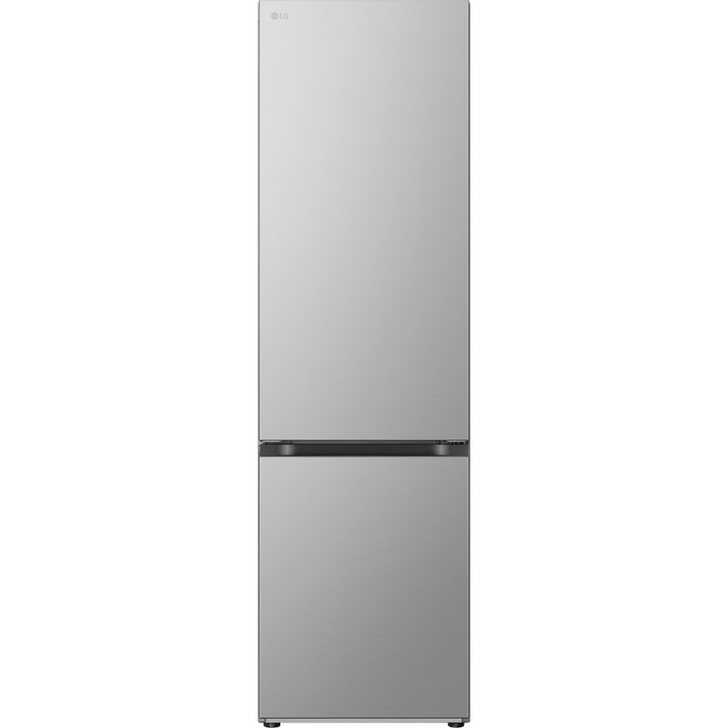 LG GBV22L0EPY 387L NatureFRESH Freestanding Frost Free Fridge Freezer Prime Silver