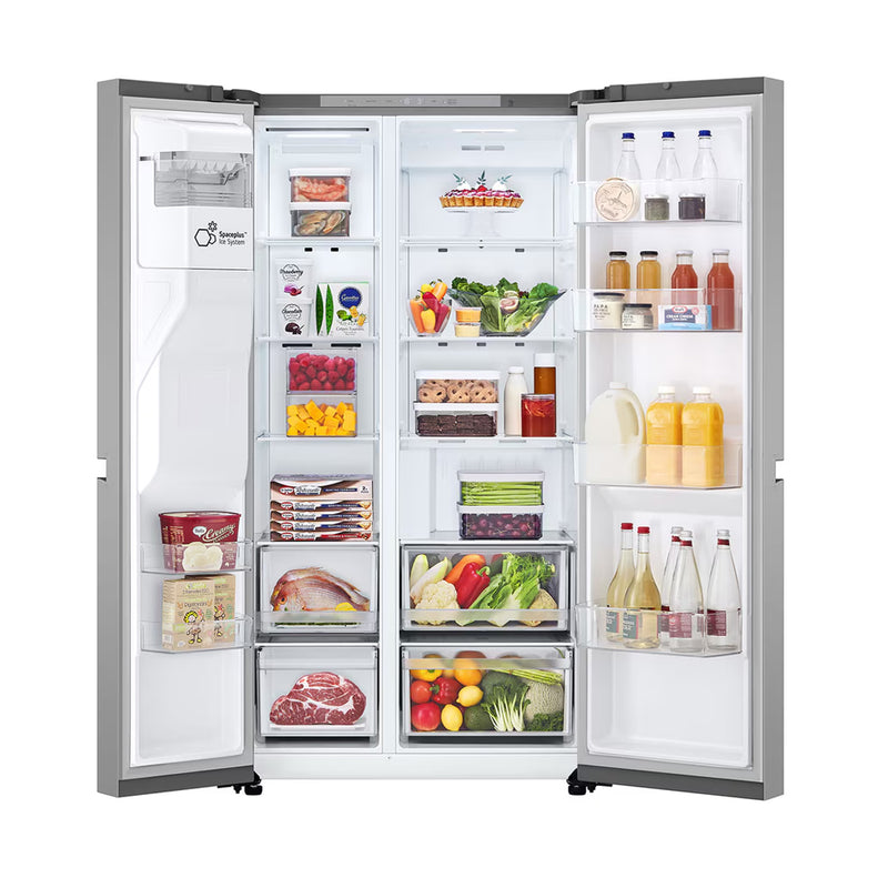 LG GSLC40PYPE 641L NatureFRESH American Fridge Freezer Prime Silver