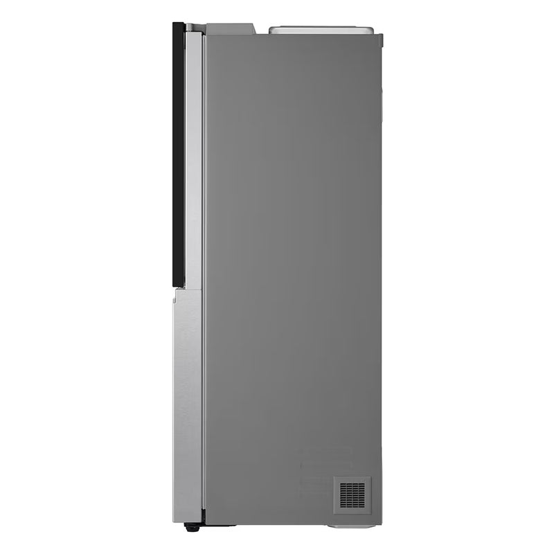 LG GSXE91BSAD 628L InstaView with Ice and Water Non Plumbed American Fridge Freezer Brushed Steel