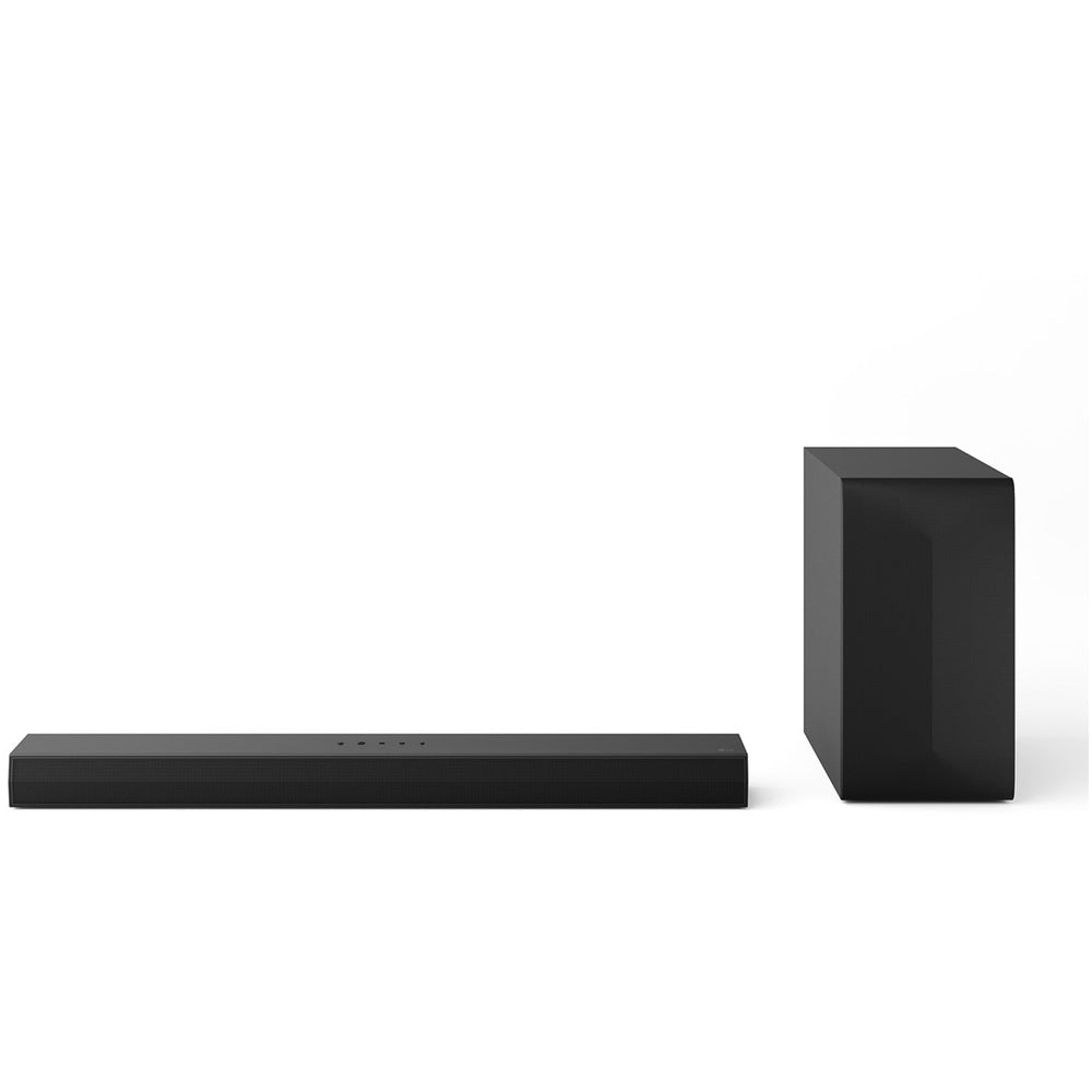 LG US60T 3.1 Channel Bluetooth Soundbar with Wireless Subwoofer Black 2024