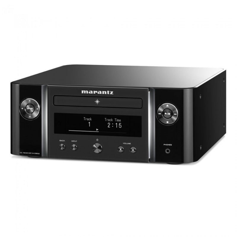 Marantz Melody X MCR612 Hifi Network System with Wharfedale Diamond 12.0 Bookshelf Speakers Pair Black