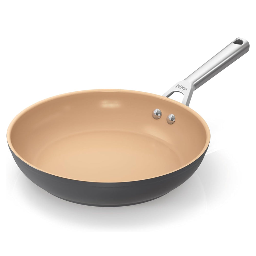 Ninja CW90024UK Extended Life Ceramic 24cm Frying Pan Apricot