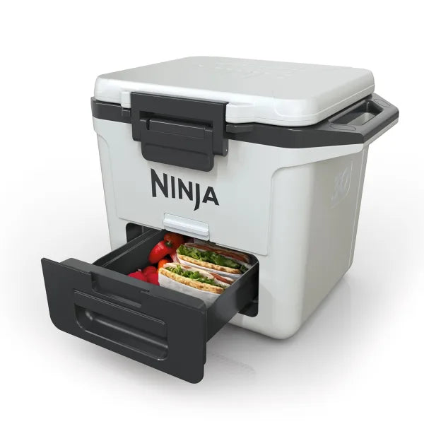 Ninja FB131UKWH FrostVault 30QT 28L Hard Cooler with Dry Zone Cloud White