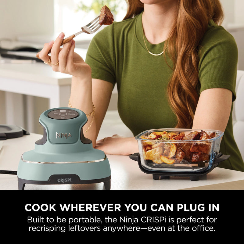 Ninja FN101UKSG CRISPi 4 in 1 Portable Glass Air Fryer Sage