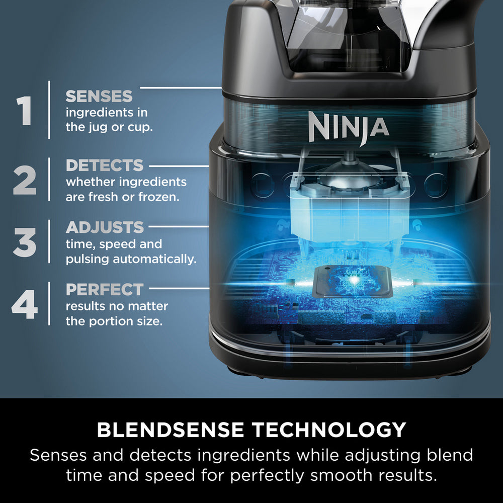 Ninja TB301UK Detect Power Blender Pro and Single Serve Black