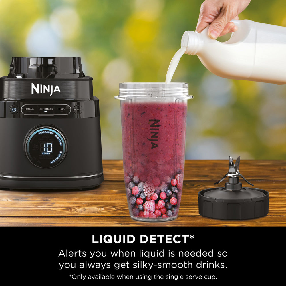 Ninja TB301UK Detect Power Blender Pro and Single Serve Black