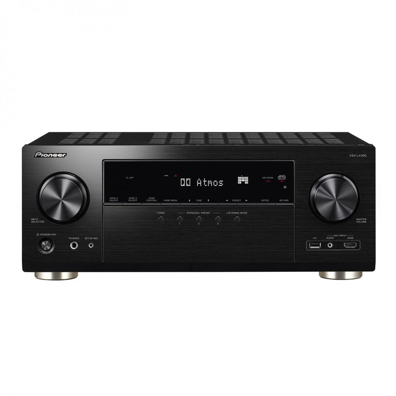 Pioneer VSX-LX305B 9.2 Channel Av Receiver Black- Open Box Clearance