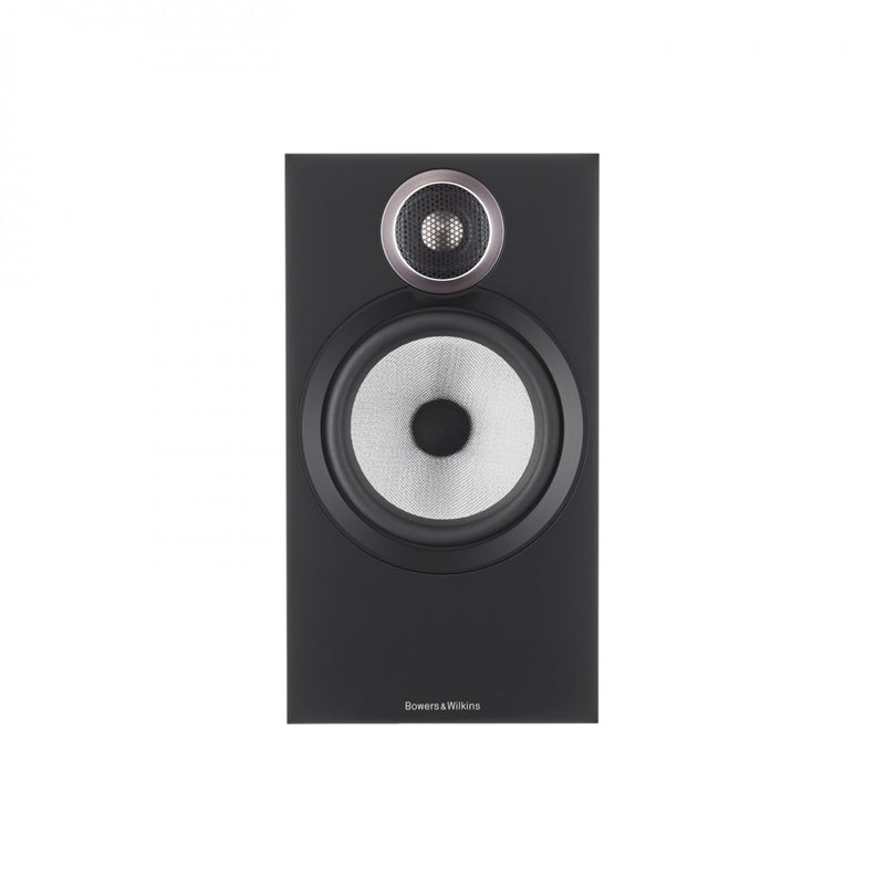 Ruark R610 Music Console with Bowers & Wilkins 606 S3 Bookshelf Speakers Black Hifi Package