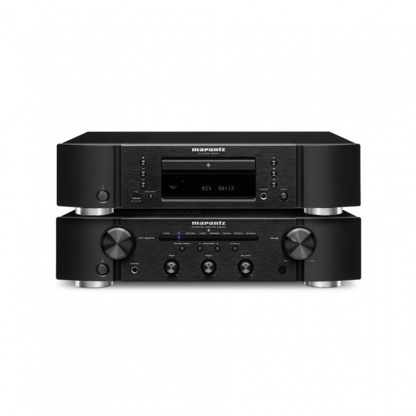 Marantz PM6007 Integrated Amp & CD6007 CD Player Hi-Fi Package Black