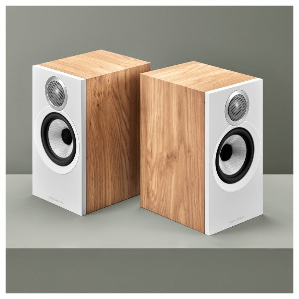 Bowers & Wilkins 603 & 607 S3 5.1 Surround Sound Speaker Package Oak