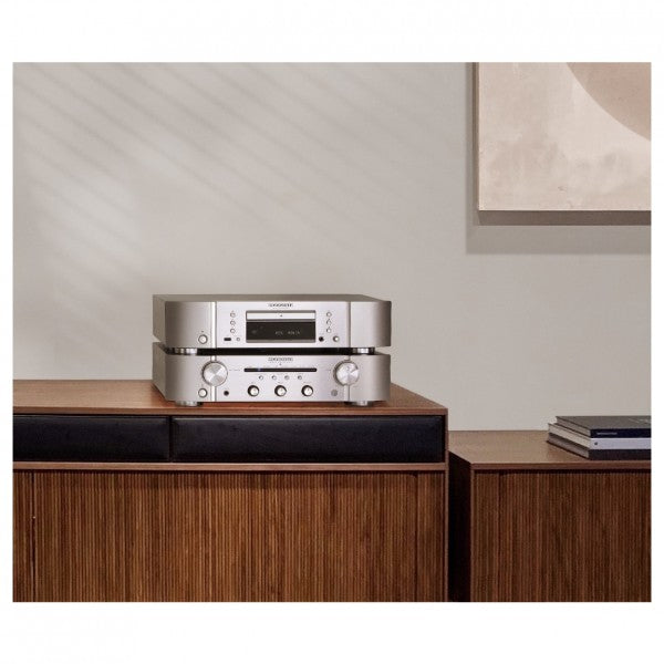 Marantz PM6007 Integrated Amp & CD6007 CD Player Hi-Fi Package Silver