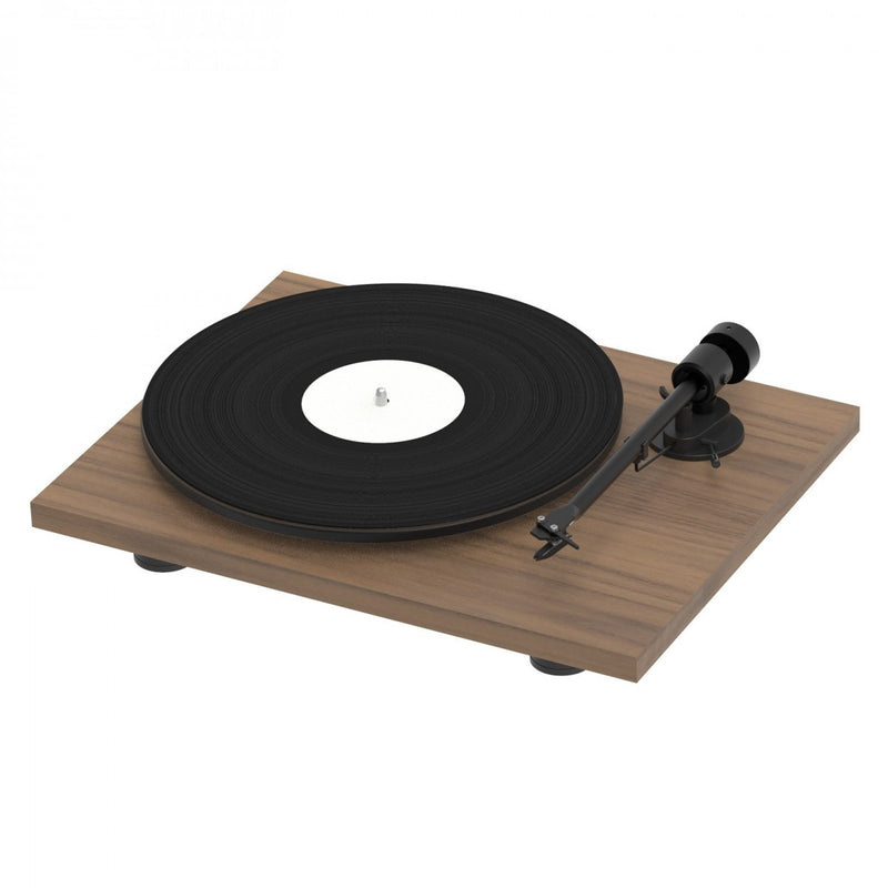 Pro-Ject T1 EVO BT Bluetooth Belt Driven Turntable with Built-In Switchable Phono Preamp Walnut