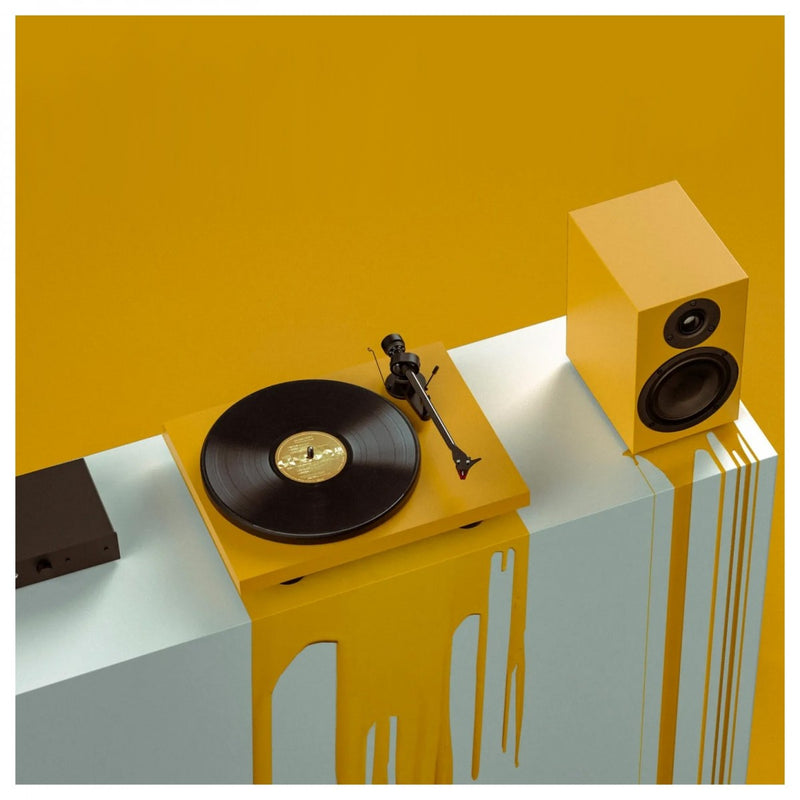 Pro-Ject Colourful Audio System Gold Yellow Clearance