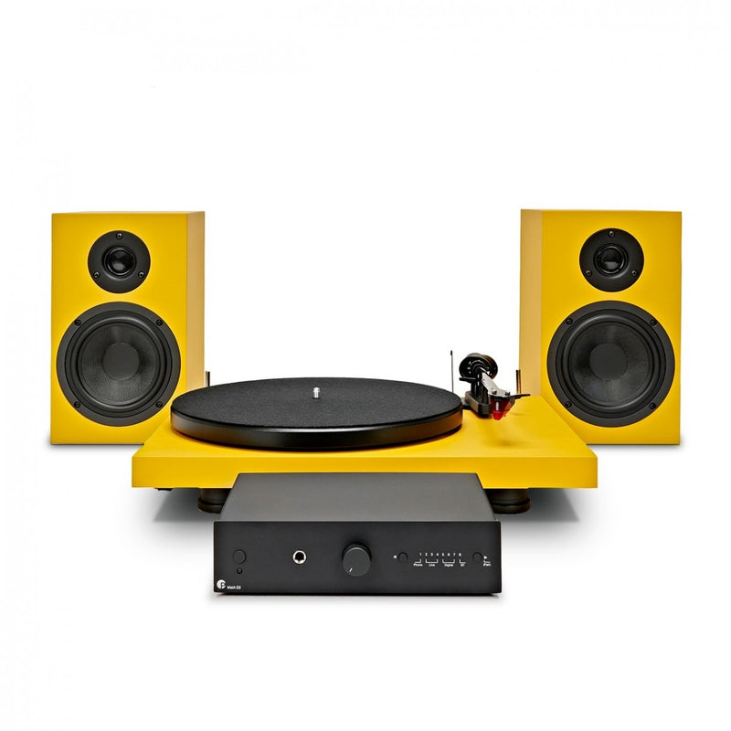 Pro-Ject Colourful Audio System Gold Yellow Clearance