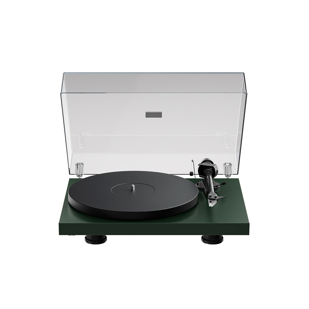 Pro-Ject Colourful Audio System 2 All In One True Analog HiFi Stereo System Satin Fir Green PJAACAS2FG