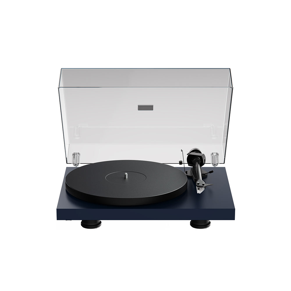 Pro-Ject Colourful Audio System 2 All In One True Analog HiFi Stereo System Satin Steel Blue PJAACAS2SBLUE