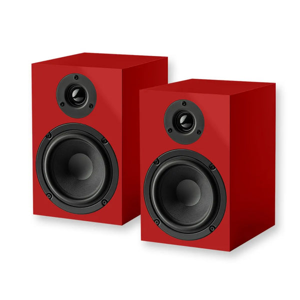 Pro-Ject Speaker Box 5 E Bookshelf Speakers Pair Red