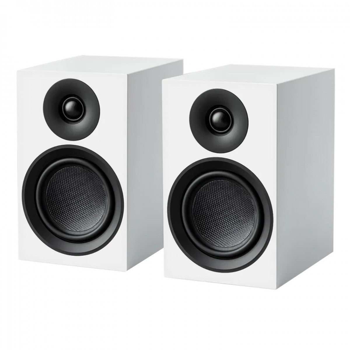 Pro-Ject Speaker Box 5 E Carbon Bookshelf Speakers Pair Satin White