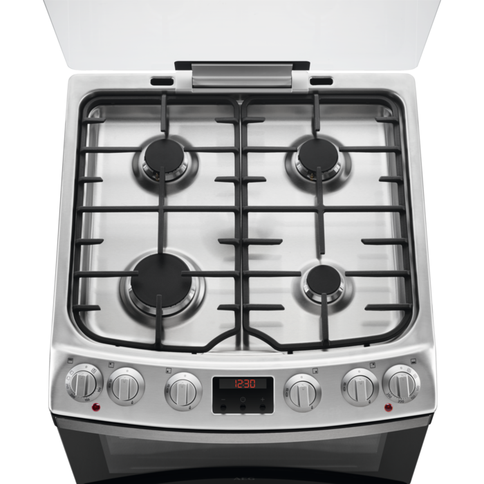 AEG CKB6540ACM Dual Fuel Cooker with Double Oven