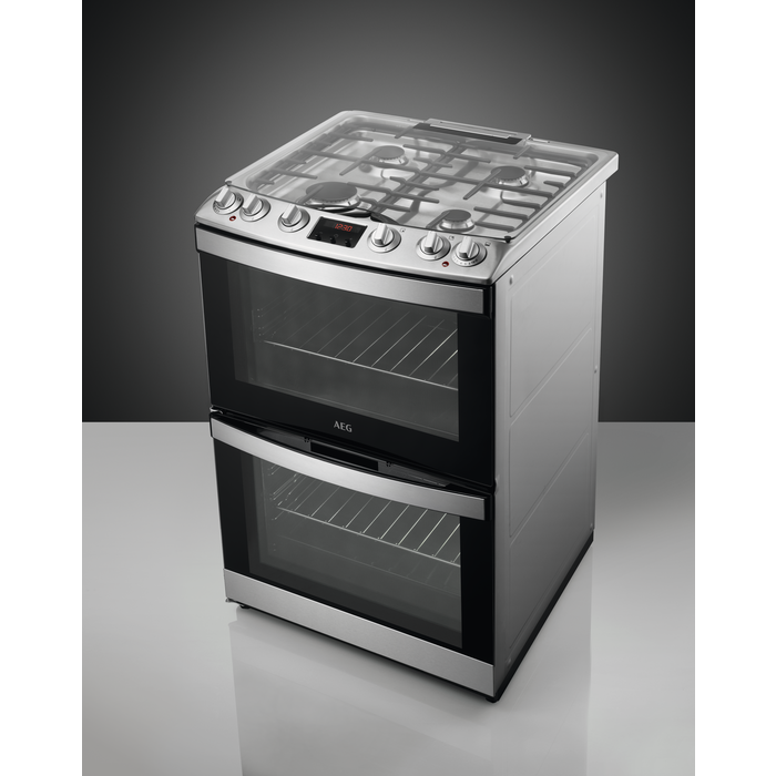 AEG CKB6540ACM Dual Fuel Cooker with Double Oven